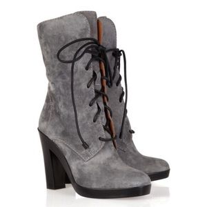 Reed Krakoff suede lace up boots